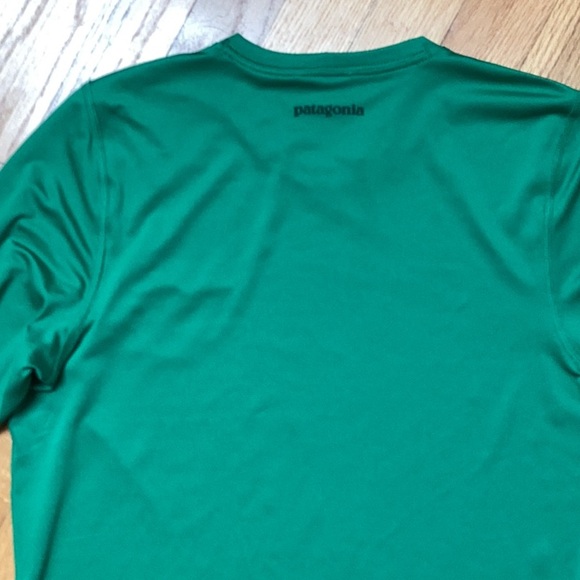 Patagonia Capilene 1 Silk Weight Women's Green Long Sleeve Shirt Size M - Picture 7 of 10